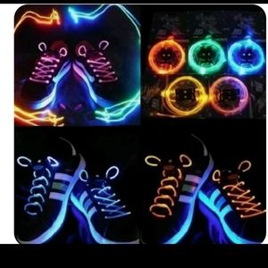 Led light shoe laces